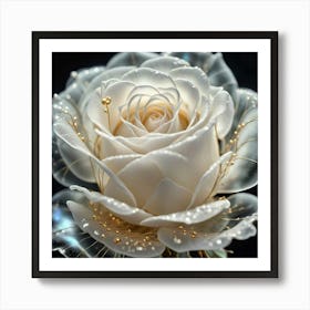 White Rose Art Print