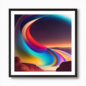 Abstract Painting Art Print