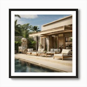 Hawaiian Villa 1 Art Print