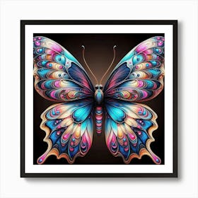 Butterfly Painting 2 Art Print