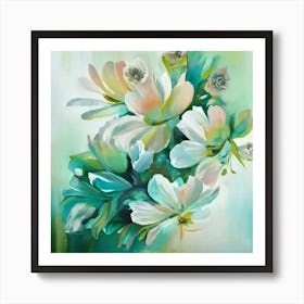 Flowers In A Vase Art Print