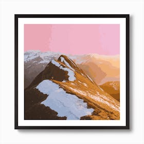 Gum Mountain II Art Print