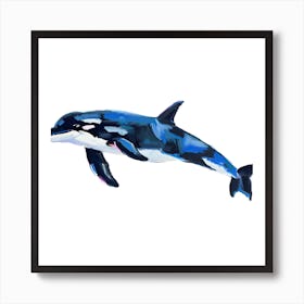 Orca Whale 05 Art Print