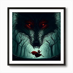 Little Red Riding Hood Art Print