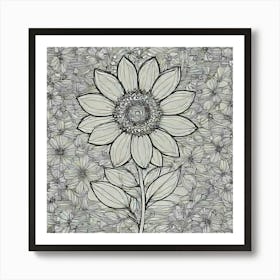 Sunflower Art Print