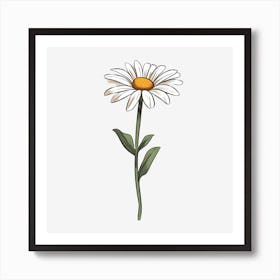 Daisy Art Print