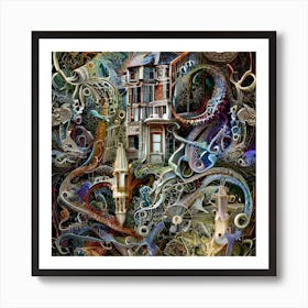 'The House' Art Print