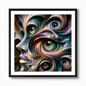 Abstract Painting 1 Art Print