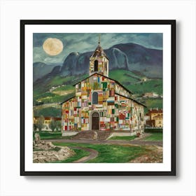 Kirche In Cassone, Gustav Klimt 9 Art Print