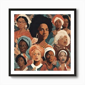 African American Women Art Print