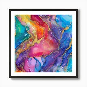 Abstract Painting 8 Art Print