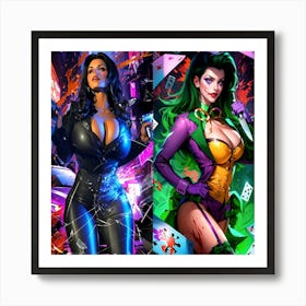 Dc Comics Art Print