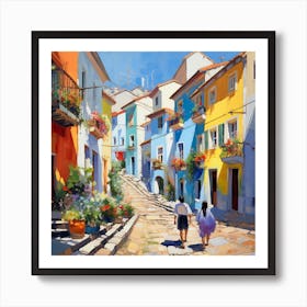 Oleo Viejo San Juan 1 Art Print