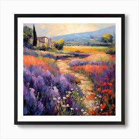 Tuscan Veil: Monet's Sublime Strokes 2 Art Print