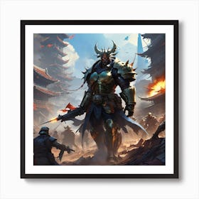 Kings Of War Art Print