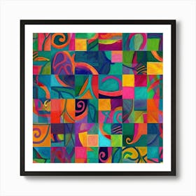 Abstract Painting 65 Art Print