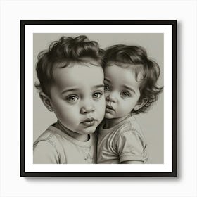 Default Trendy Baby Love Drawing 0 Art Print