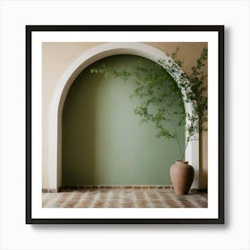 Arched Doorway 6 Art Print