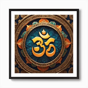 Om Symbol Art Print