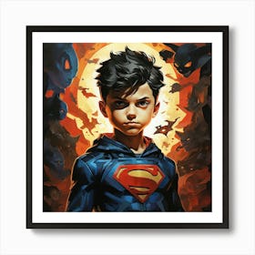 Super Shadows Boy Of Tomorrow Art Print 0 1 Art Print