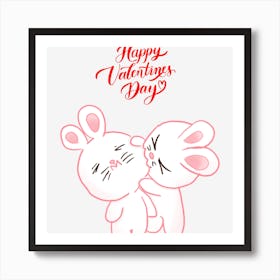 Happy Valentine'S Day 1 Art Print