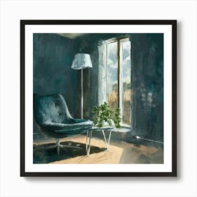 Room With A Chair Art Print