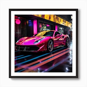 Ferrari 488 Gt Art Print