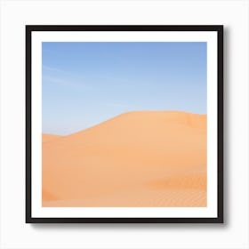 Middle East Desert Landscape Art Print