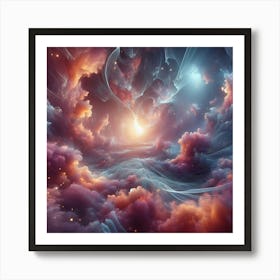 Cloudy Sky Art Print