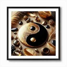 Yin Yang Symbol 19 Art Print