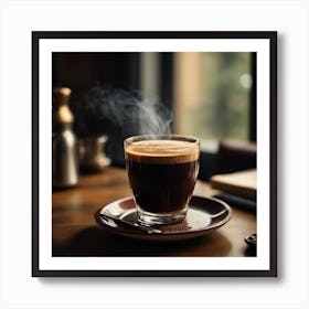 Coffee In A Cup Art Print