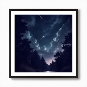 Night Sky Art Print