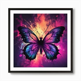 Butterfly Painting 238 Art Print