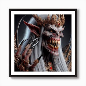 Demon King 2 Art Print