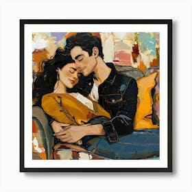 Cosy Night In Art Print