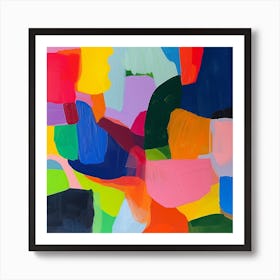 Modern Abstract Collection 58 Art Print