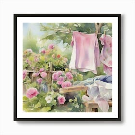 Laundry Day Art Print 9 Art Print