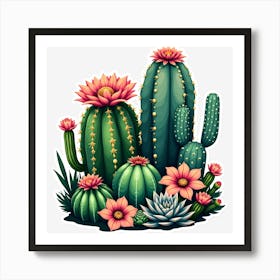 Cactus Art Print