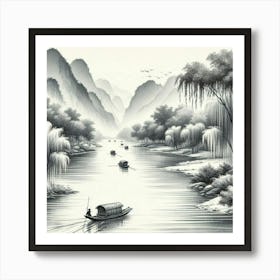 Chinese Art 567 Art Print