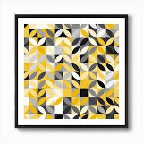 Abstract Geometric Pattern 25 Affiche