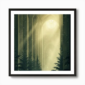 Hall Of Mirrors Art Print