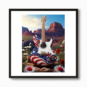 Red, White, and Blues 1 Art Print