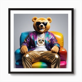 Teddy Bear 6 Art Print