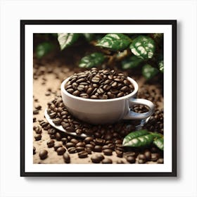 Coffee Beans 184 Art Print