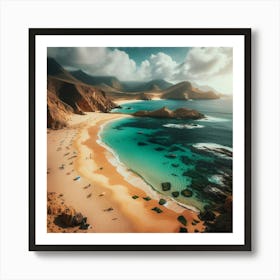 Lanzarote Beach Art Print