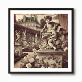 Paris Garden Art Print