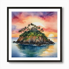 Island In The Sun 1 Art Print