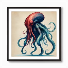 Octopus 1 Art Print