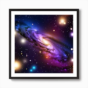 Galaxy In Space 2 Poster