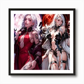 Sexy Vampires Art Print